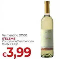 Cantina del vermentino - Vermentino DOCG