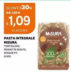 Misura - Pasta Integrale