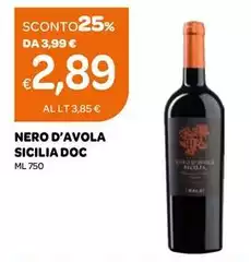 Nero D'avola Sicilia DOC