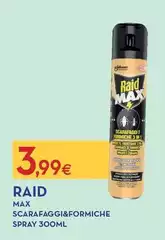 Raid - Max Scarafaggi&formiche Spray