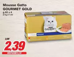 Gold - Mousse Gatto