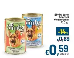 Simba - Bomba Cane Bocconi Vitello/Pollo