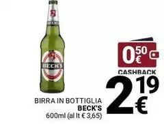 Becks - Birra In Bottiglia