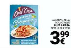 Lo chef a casa - Lasagne Alla Bolognese