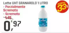 Granarolo - Latte UHT 1 Litro