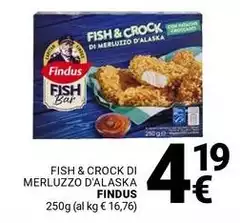 Findus - Fish & Crock Di Merluzzo D'alaska