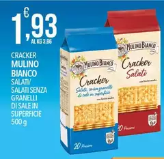 Mulino Bianco - Cracker Salati/ Salati Senza Granelli Di Salein Superficie