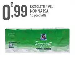 Nonna ida - Fazzoletti 4 Veli