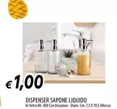 Dispenser Sapone Liquido