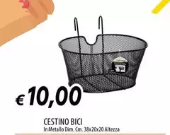 Cestino Bici