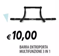 Barra Entraporta Multifunzione 3 In 1