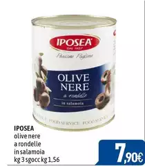 Iposea - Olive Nere A Rondelle In Salamoia