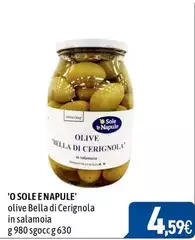 'o sole 'e napule - Olive Bella Di Cerignola In Salamoia