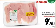 Conad - Petto Di Pollo A Fette Percorso Qualita