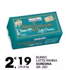 Latteria Soresina - Burro Latte-panna