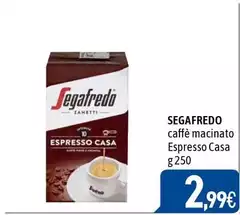Segafredo - Caffè Macinato Espresso Casa