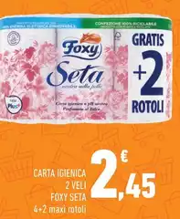 Foxy - Carta Igienica 2 Veli