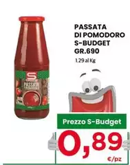 S budget - Passata Di Pomodoro S-Budget