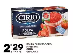 Cirio - Polpa Di Pomodoro Finissima