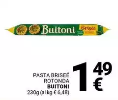 Buitoni - Pasta Brisée Rotonda