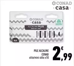 Conad - Pile Alcaline