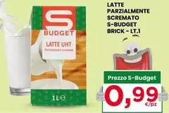S budget - Latte Parzialmente Scremato S-Budget