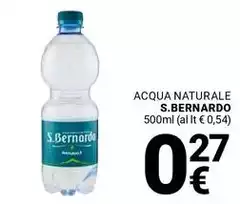 S. bernardo - Acqua Naturale