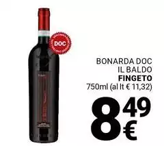 Baldo - Bonarda DOC Il