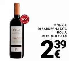 Dolia - Monica Di Sardegna DOC