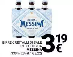 Messina - Birre Cristalli Di Sale In Bottiglia