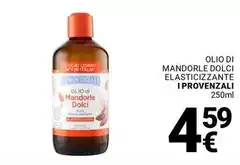 I Provenzali - Olio Di Mandorle Dolci Elasticizzante