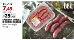 Bbq - Salsiccia Grossa Di Suino Comacar