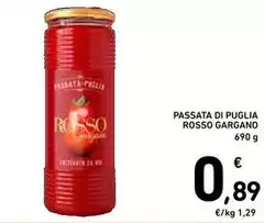 Rosso gargano - Passata Di Puglia