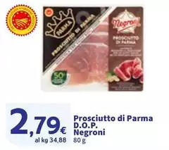 Negroni - Prosciutto Di Parma D.O.P.