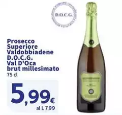 Valdobbiadene - Prosecco Superiore  D.O.C.G. Brut Millesimato