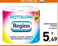 Regina - Carta Igienica