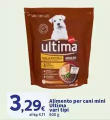 Ultima - Alimento Per Cani Mini