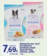Special Dog - Alimento Per Cani Excellence Medium Adult  Maiale, Pollo