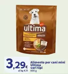 Ultima - Alimento Per Cani Mini