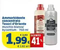 Tesori d’oriente - Ammorbidente Concentrato