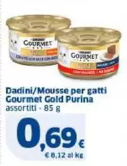 Gourmet Purina - Dadini/Mousse Per Gatti Gold