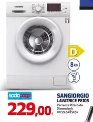 San Giorgio - Lavatrice F810S