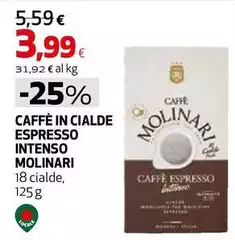 Molinari - Caffè In Cialde Espresso Intenso
