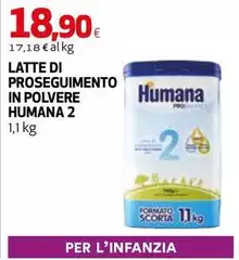 Humana - Latte Di Proseguimento In Polvere