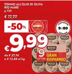 Rio Mare - Tonno All'olio Di Oliva