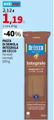 De Cecco - Pasta Di Semola Integrale