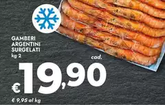 Gamberi Argentini Surgelati