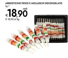 Arrosticino Pesce E Molluschi Decongelato