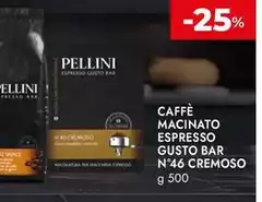 Pellini - Caffè Macinato Espresso Gusto Bar
