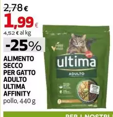 Ultima - Alimento Secco Per Gatto Adulto